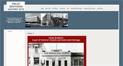 Desktop Screenshot of finlaybrothershistory.info